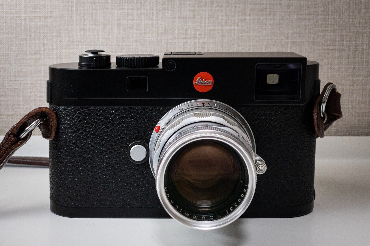 Leica (ライカ) レリーズボタン ブラック - カメラ、光学機器