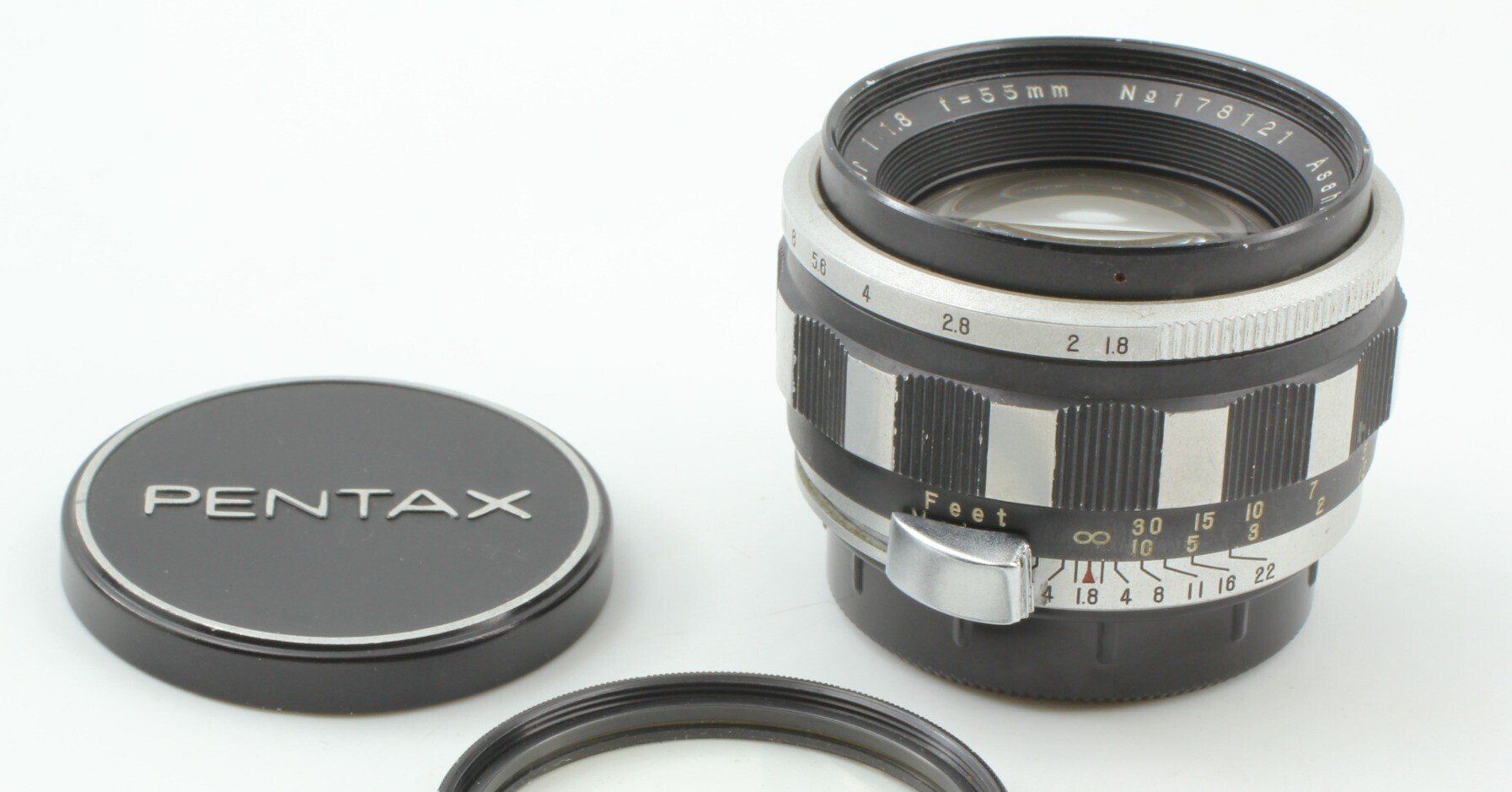 Pentax Auto-Takumar 55mm F/1.8 ゼブラタクマーの分解｜フィルム 