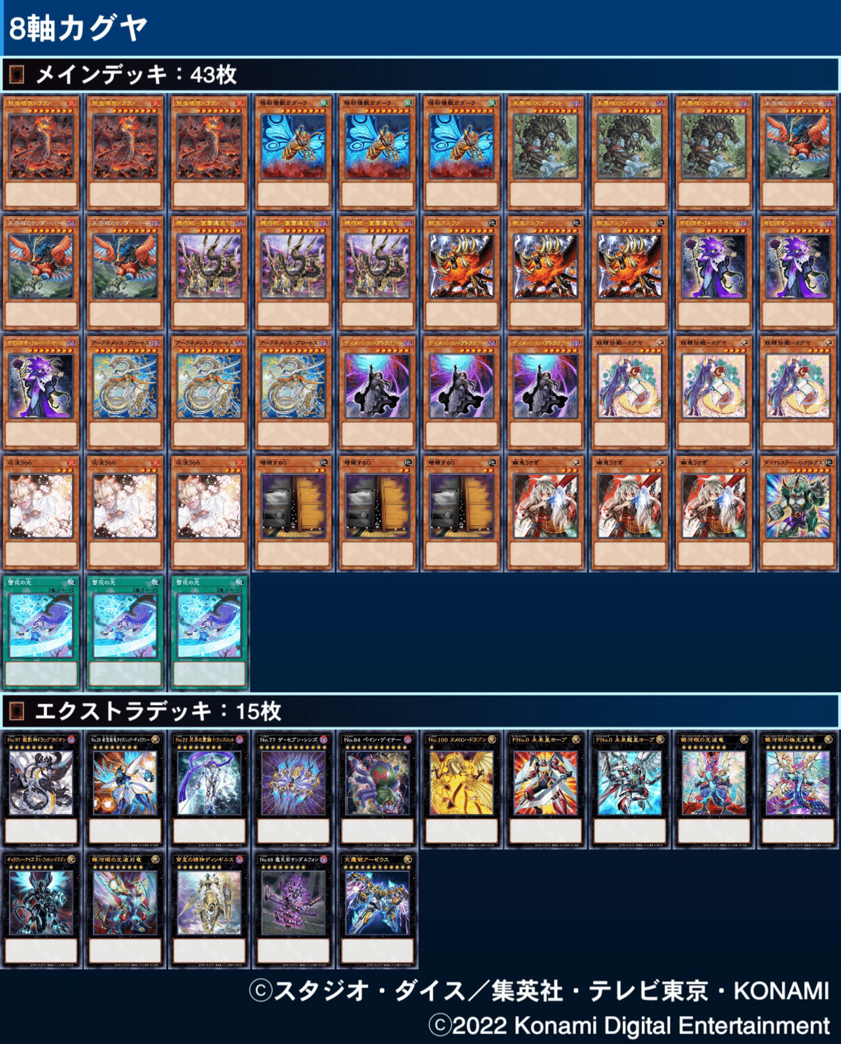 8軸カグヤを組みたい。｜イヴ