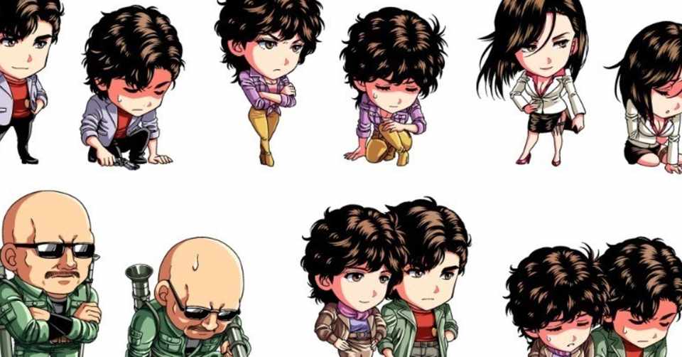 アバター制作4 Cityhunterコラボ おさプロ 背景イラスト