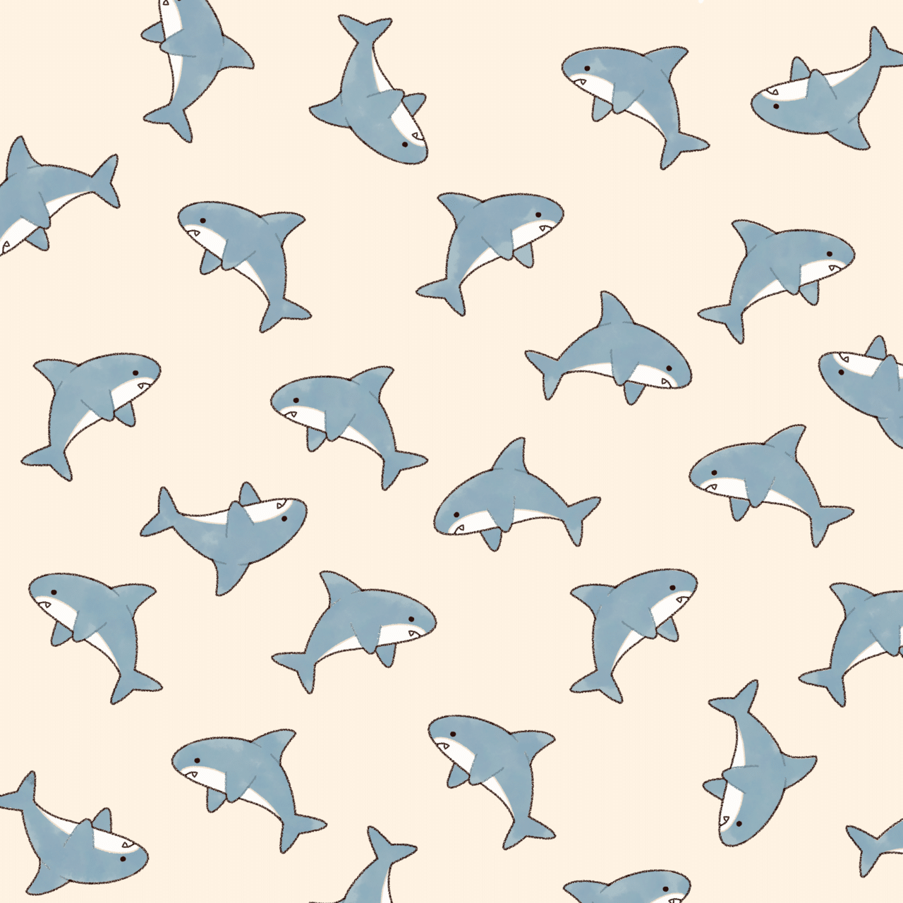 Ipad壁紙イラスト サメ 水都ミナ みなとみな Note Ipad壁紙イラスト サメ 水都ミナ みなとみな Note