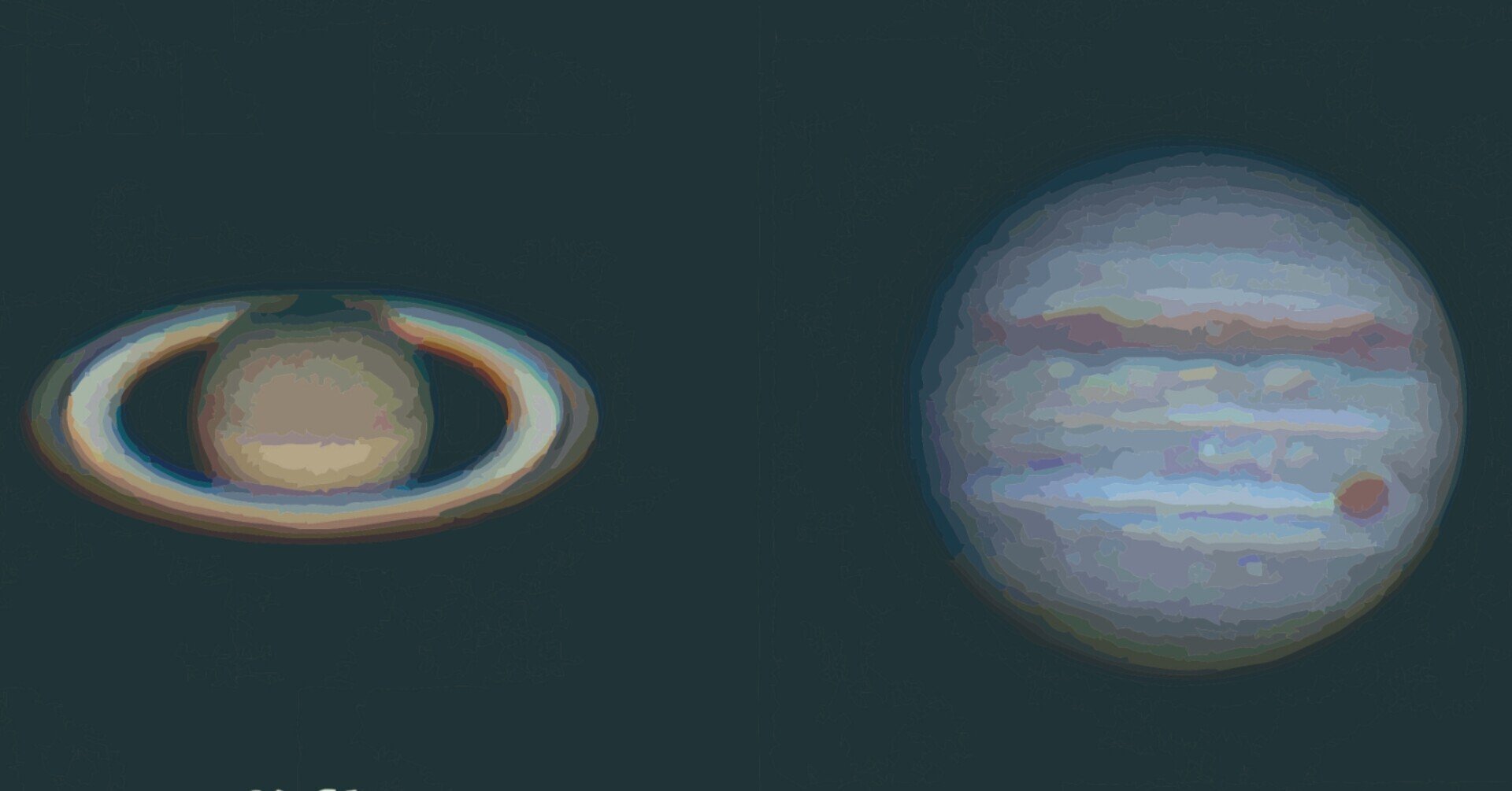 初めて見た土星と木星｜衒学おやじ・電磁郎の部屋 (Pedantic Master