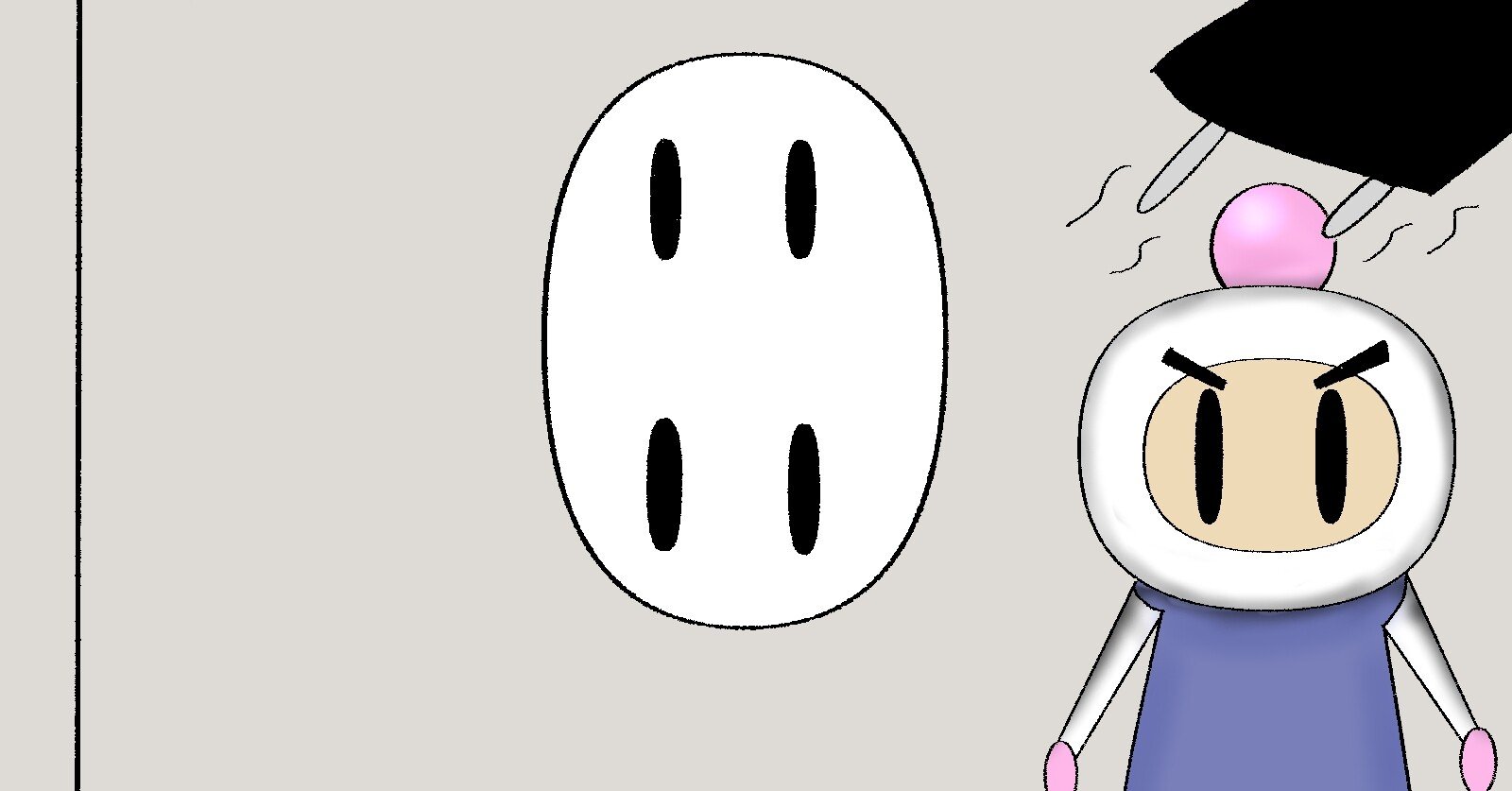 ぺいいちのデジタルイラスト成長録 18 ボンバーマン 元よしもと芸人ライター ぺいいち Note