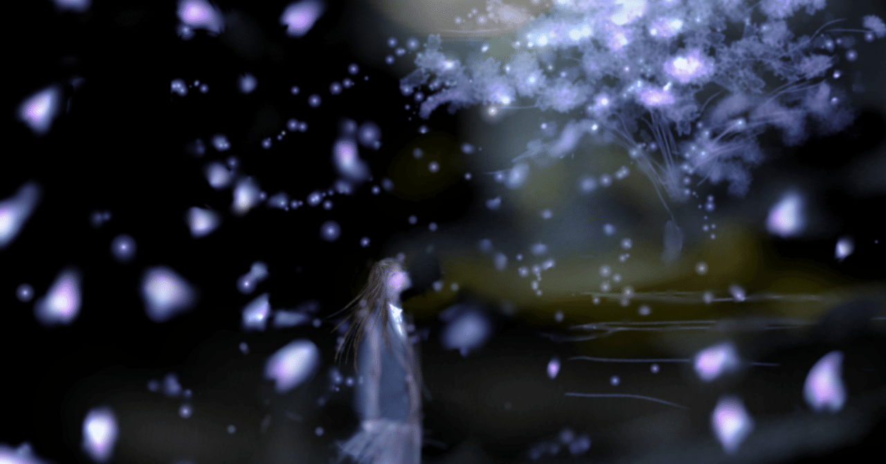 夜桜 イラスト ソー Note