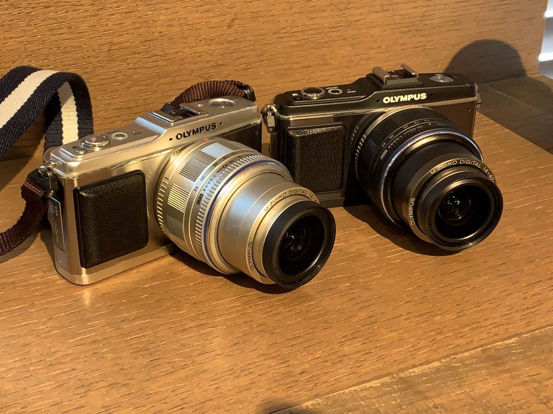 2台のOLYMPUS PEN。 E-P1とE-P2。 縁あって、E-P2もや…｜Ryuma