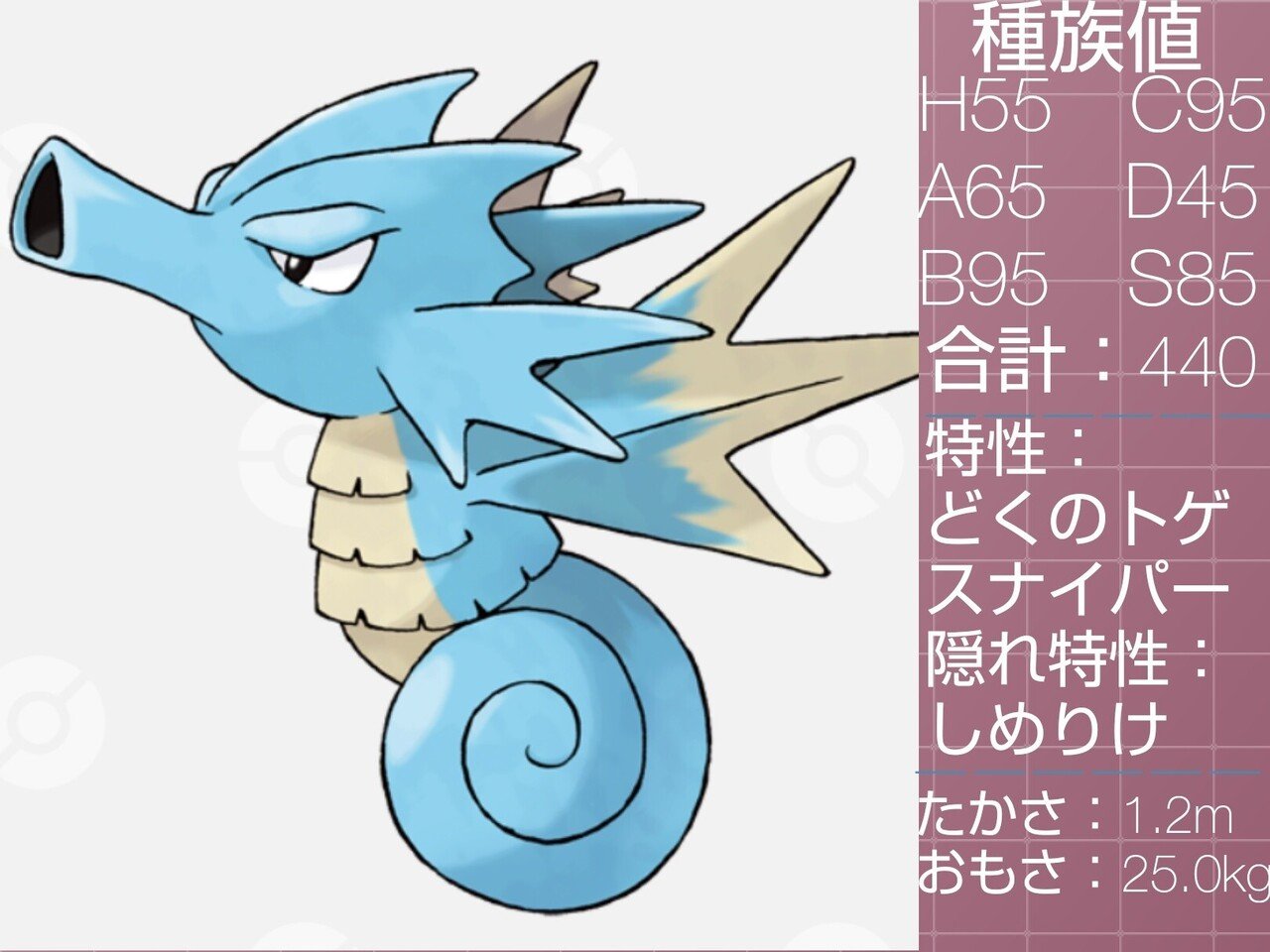 どくのトゲを持つポケモン達 リユルン Note
