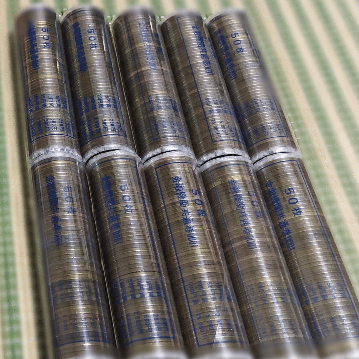 お賽銭用の5円玉を500枚磨いてみた｜ぼん