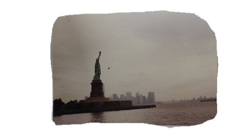 New York 見聞記　３-1　　　　　　　　　　Statue of Liberty　　　　　　　　　　
