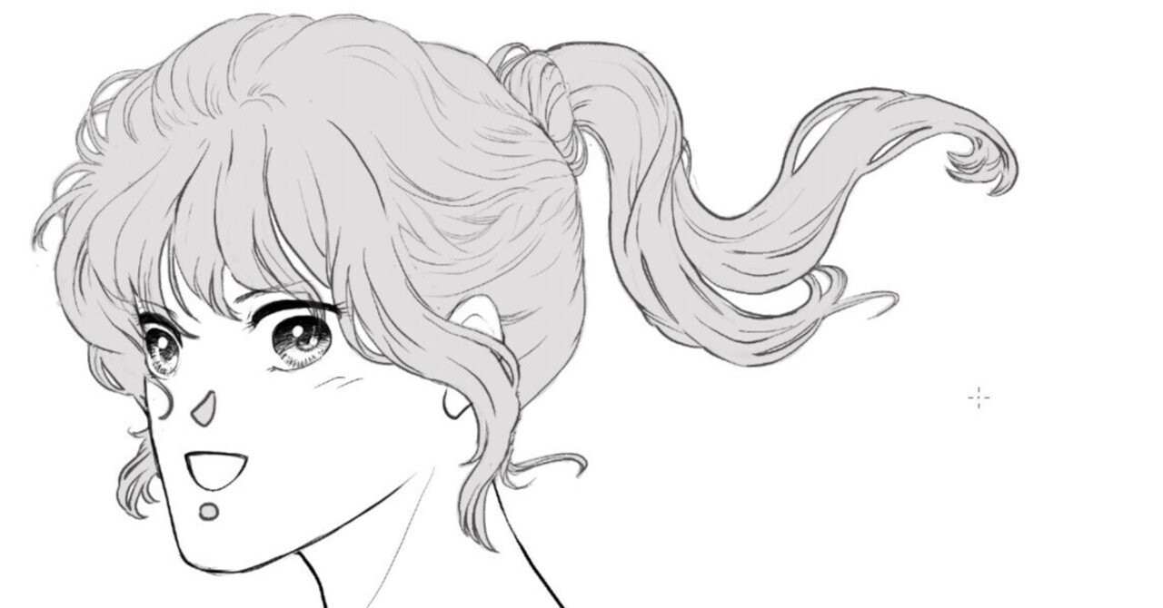 50歳からどこまで成長できるか 髪の躍動感が出せるようになってきた 有瀬 深謝 Arise Misha 50歳から漫画家目指して専門学生 毎週土曜更新中 Note 50歳からどこまで成長できるか 髪の躍動感が出せるようになってきた 有瀬 深謝 Arise Misha 50歳から漫画家目指して専門学生 毎週土曜更新中 Note