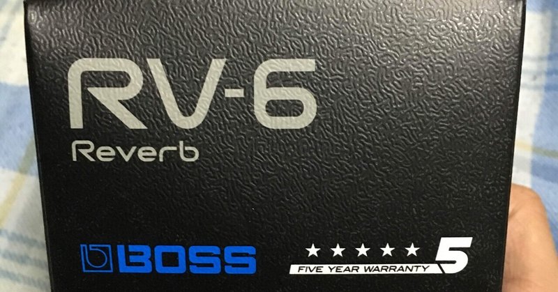BOSS RV-6ってヤツ。