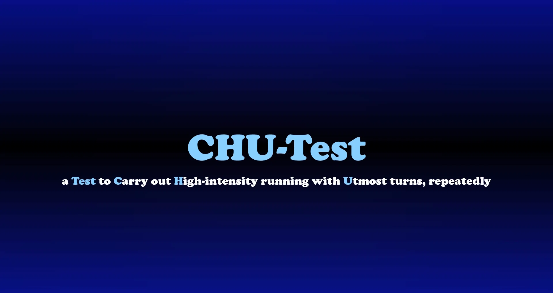CHU-Test｜note