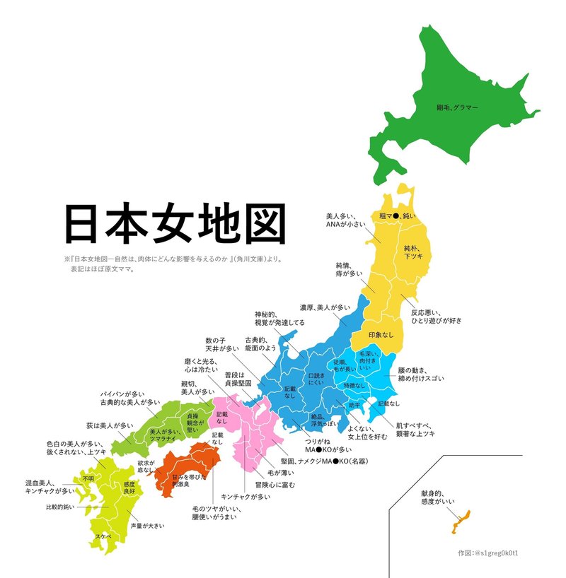 ド下ネタ注意 日本女性の性的特徴を40年間かけてまとめた研究記がスゴい 葛上洋平 新r25の編集デスク Note