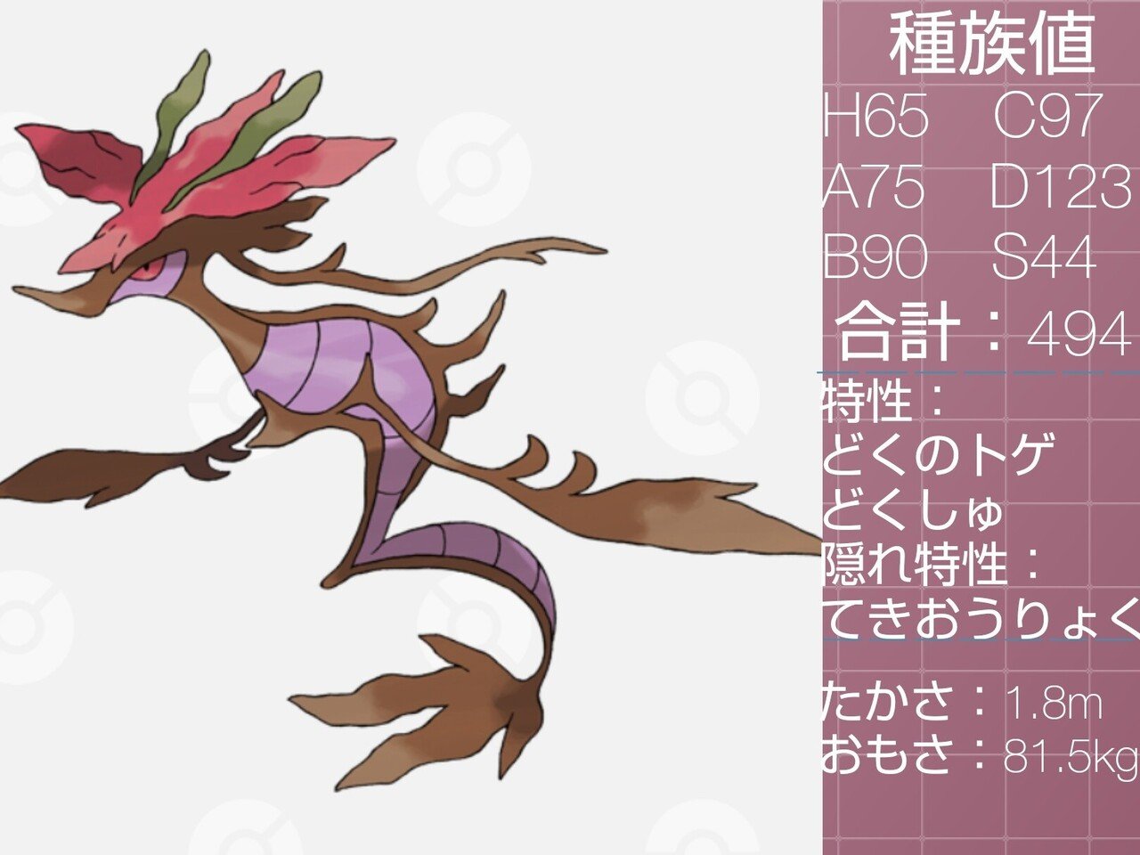 どくのトゲを持つポケモン達 リユルン Note
