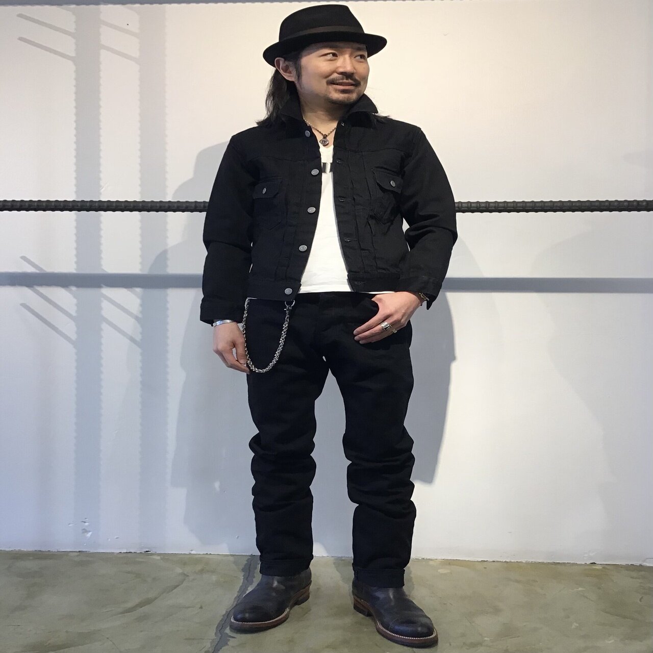 FLAT HEAD 大阪店】～2種類の生地でブラックセットアップ〜｜THE FLAT HEAD