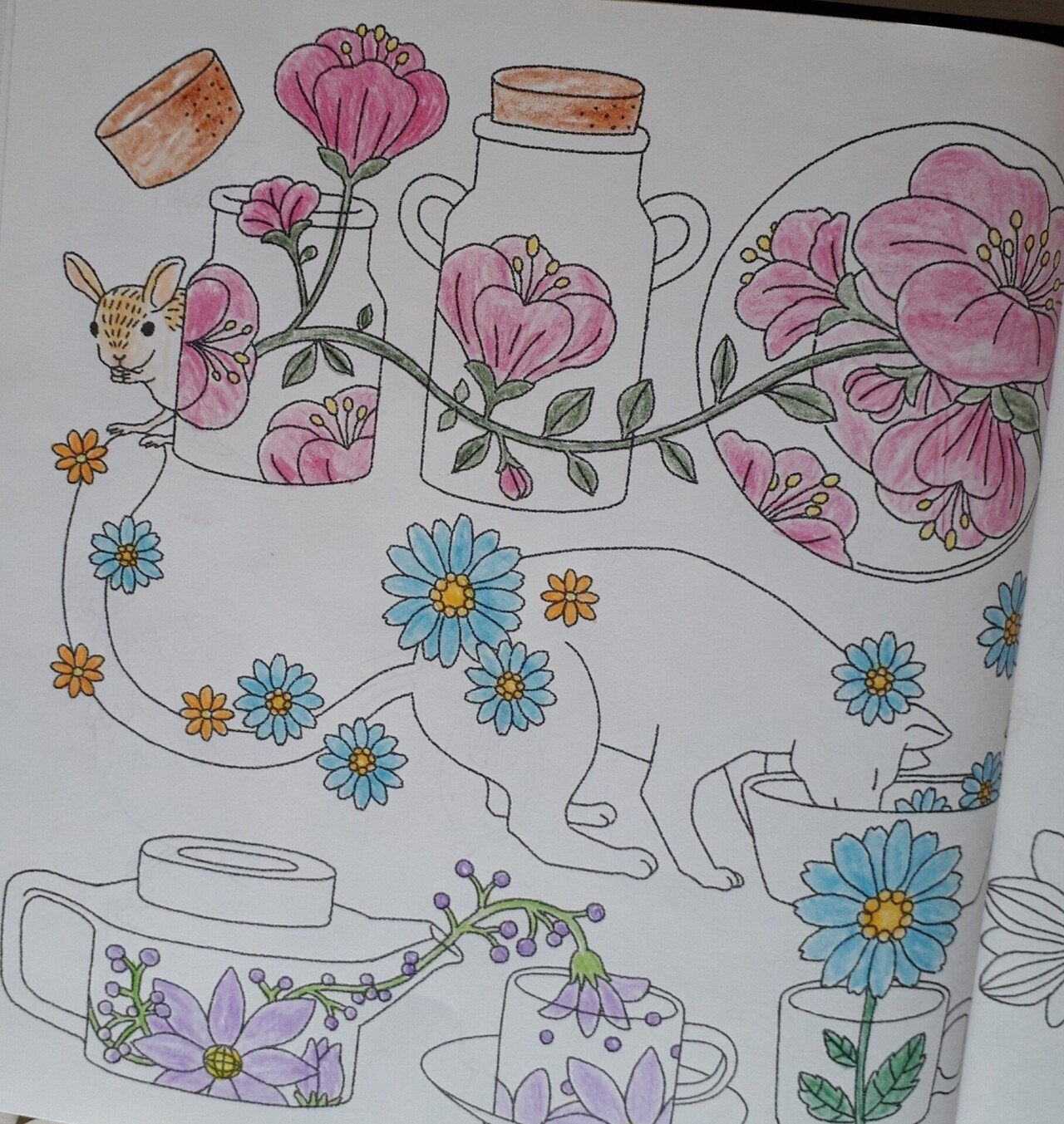 塗り絵 完成 どうぶつたちの花時間 見てくださいまして有り難うm M感謝 サボり気味 目が痛たい Gt Lt とかなんとかで 言い訳 睦 ボク 楊井晨 ヤナイシン Note