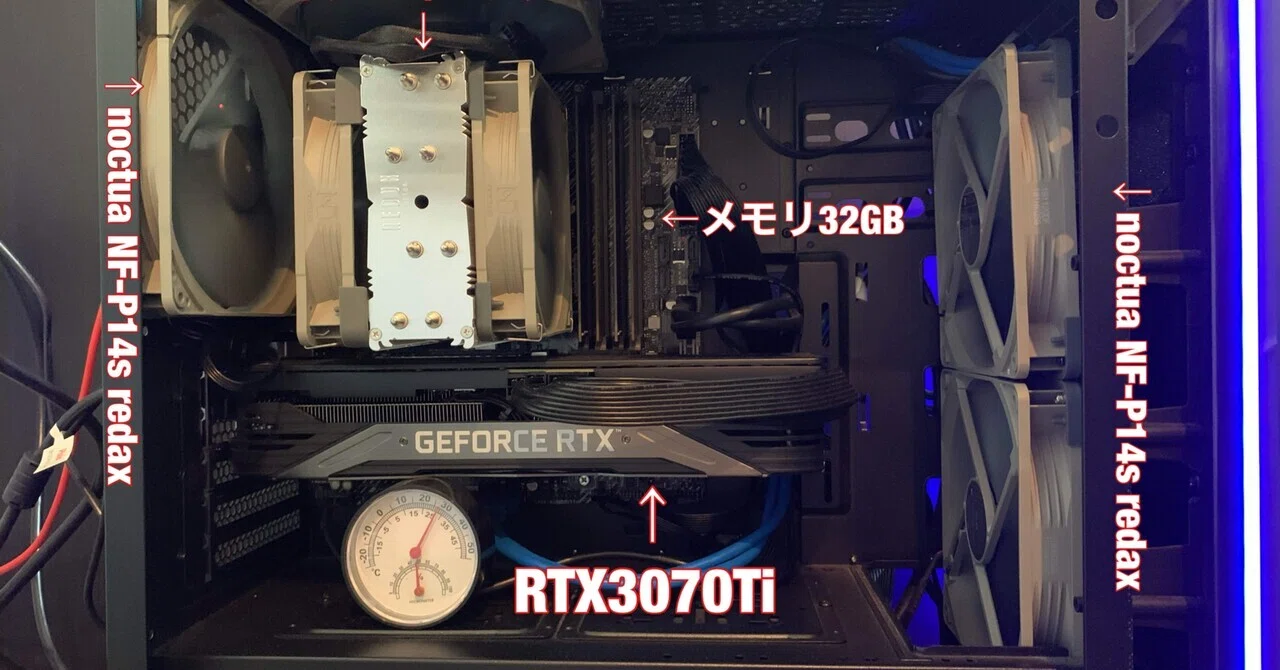 2代目メインPC ガレリア GALLERIA RM7C-G60S(AVS日本代表応援) 改 