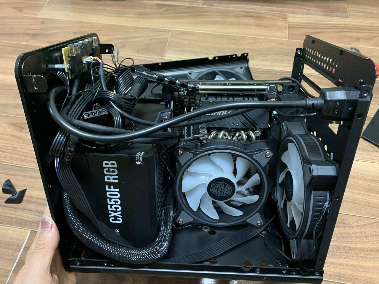 サブPC(自作PC) その2 LEDファンでちょっと光るmetis plus(修正
