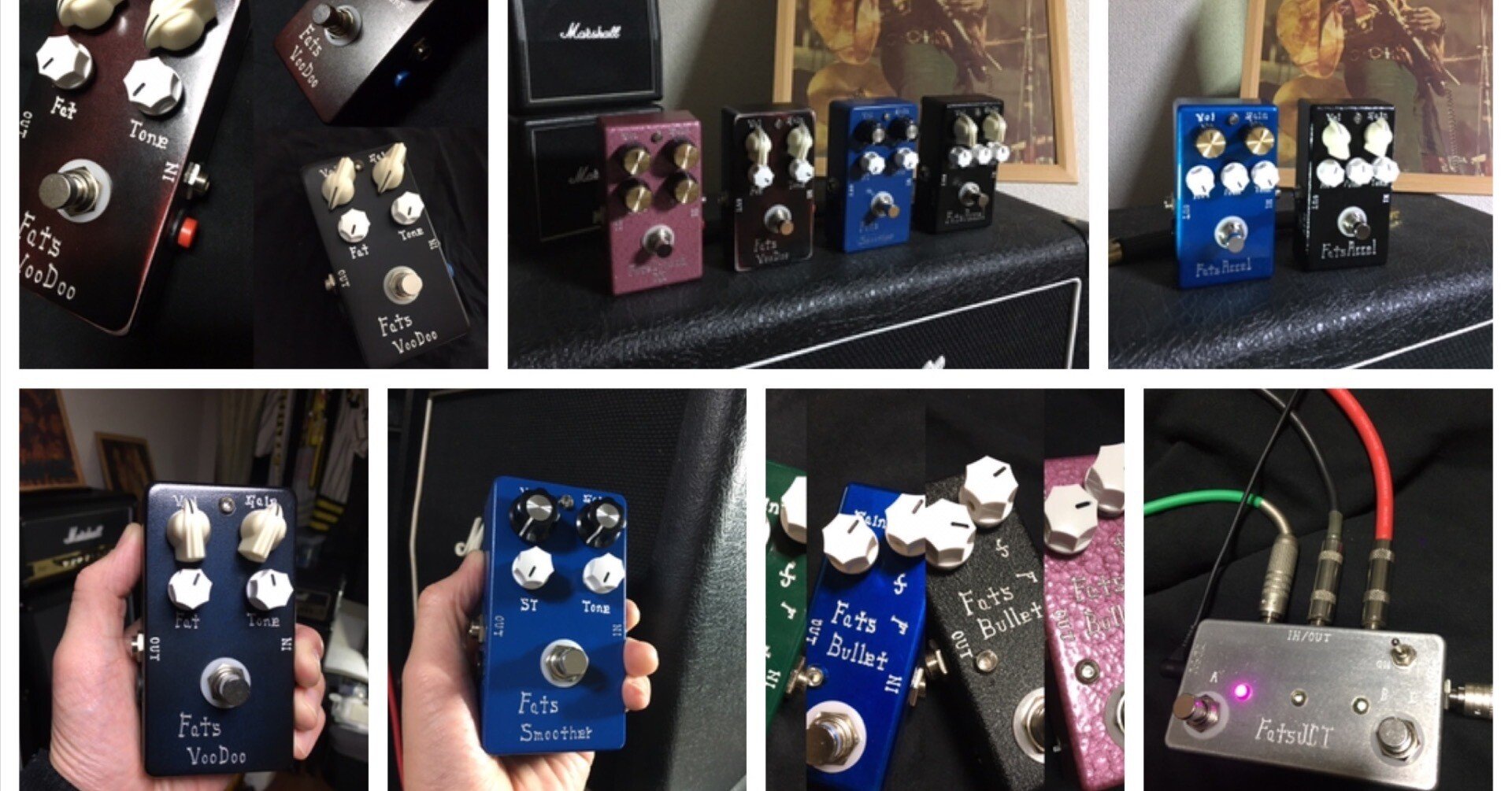 【Liruさま専用】【ハンドメイドエフェクター】 B3K風＆B7K風 Manlay Sound The Honk Machine コンパクトエフェクター ファズ