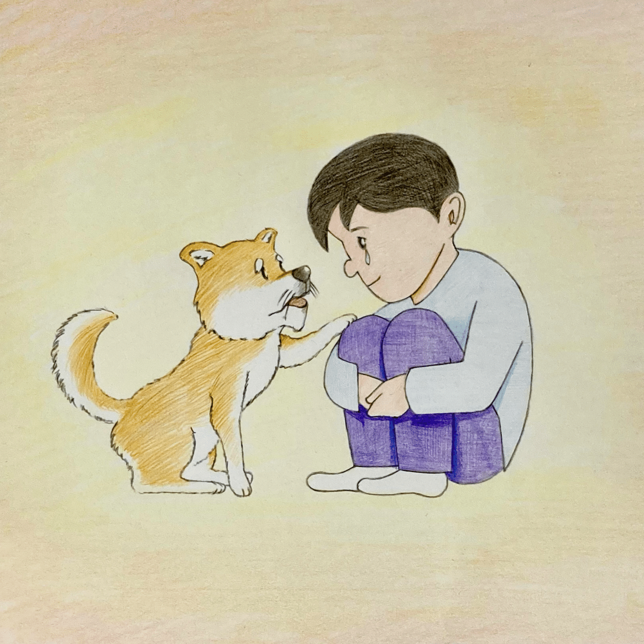 絵本 老犬 じいさん が教えてくれた大切なこと 雪草微水 Note