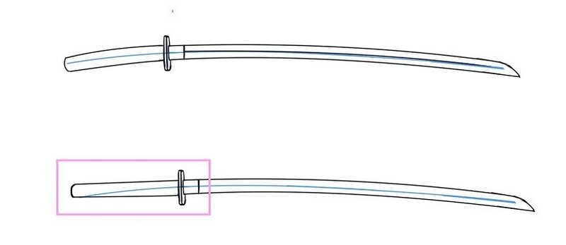 日本刀を今日からそれっぽく描くコツ ハル Note