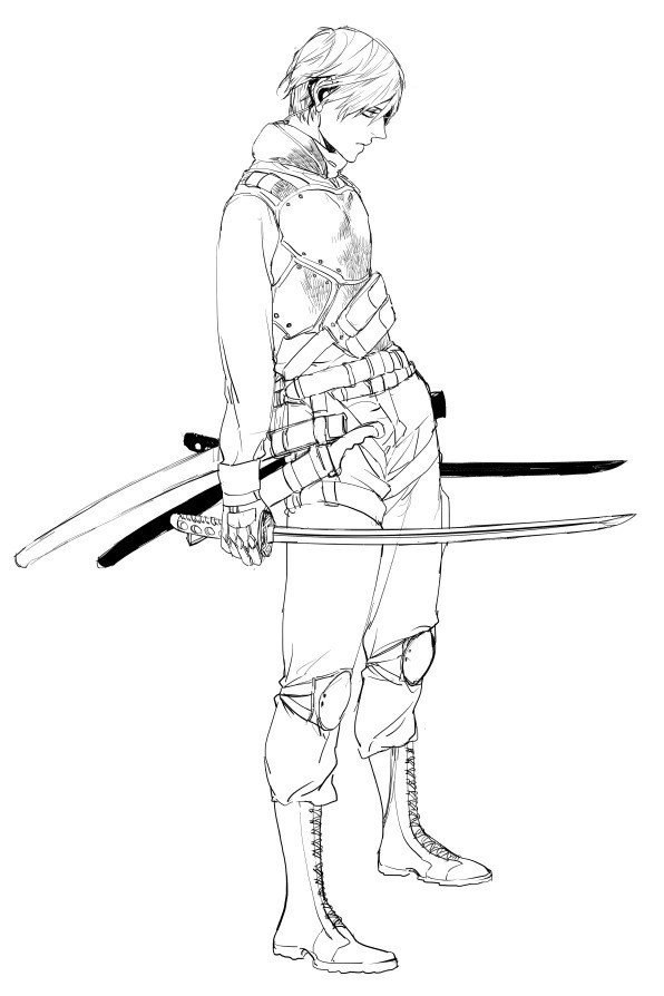 日本刀を今日からそれっぽく描くコツ ハル Note 日本刀を今日からそれっぽく描くコツ ハル Note