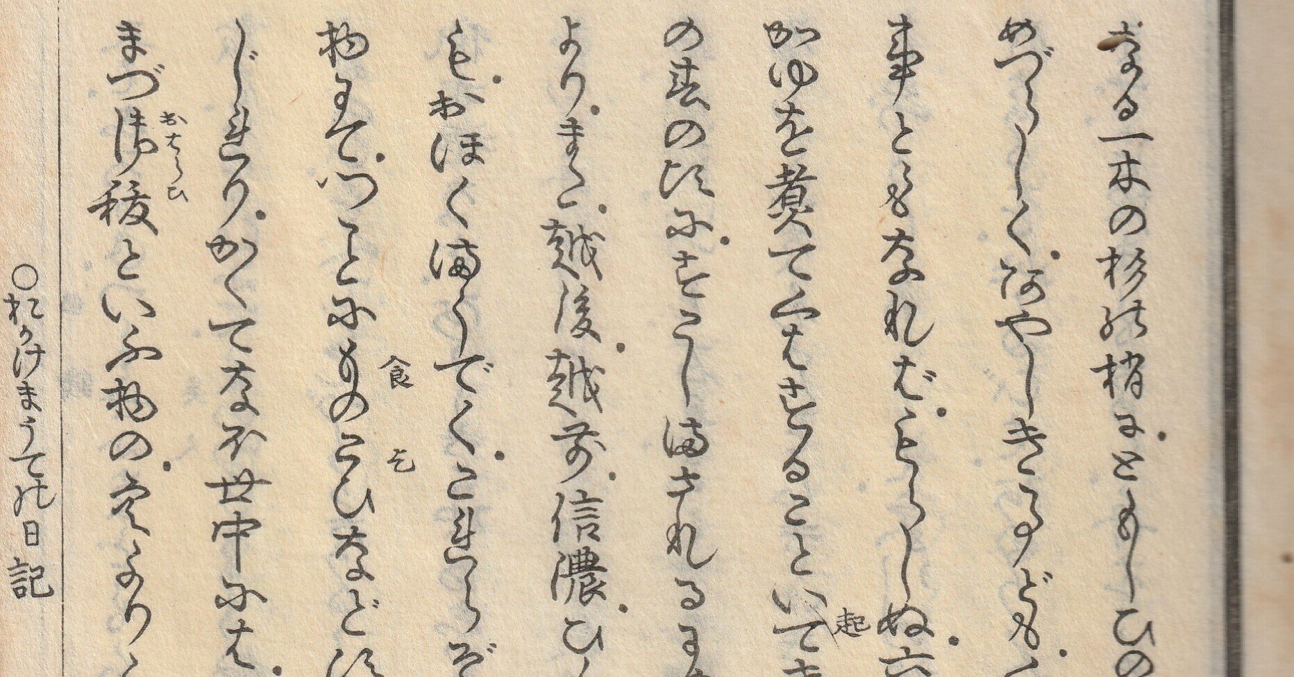 伊勢参宮道中記　　文化8年　江戸　旅　旅行　日記　自筆　肉筆　古文書 伊勢参宮道中記 文化8年 江戸 旅 旅行 日記 自筆 肉筆 古文書