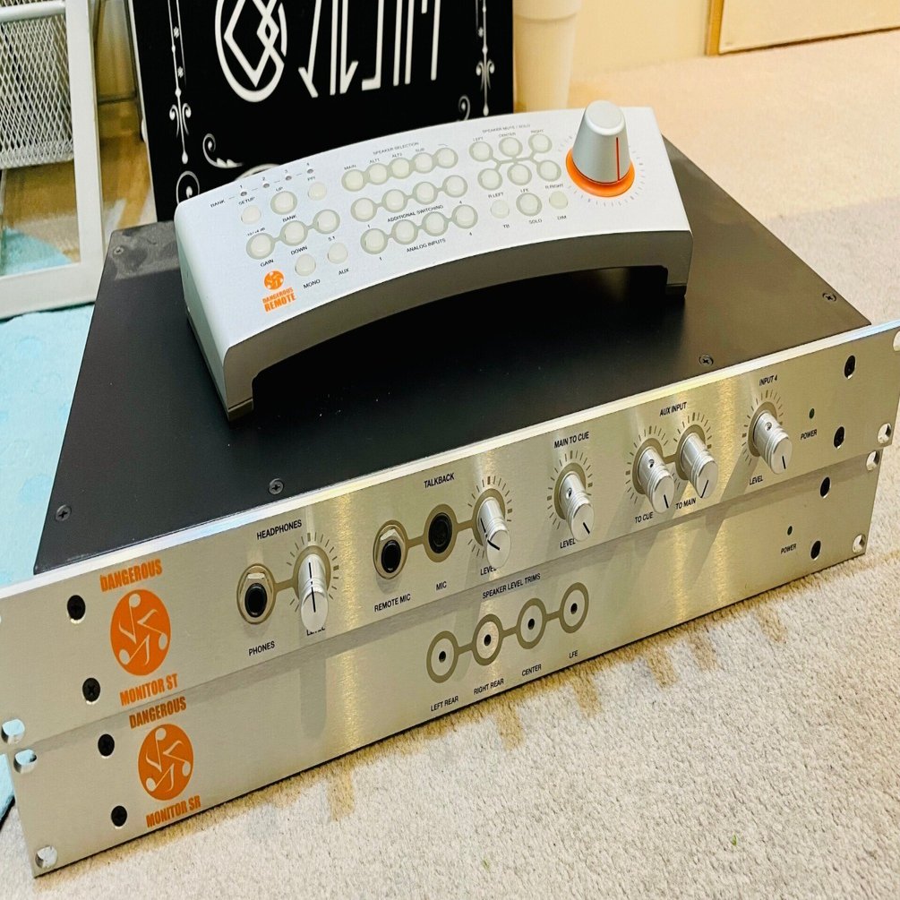 自社スタジオ、5.1chから9.1.6chへ。その8「DANGEROUS MUSIC Monitor