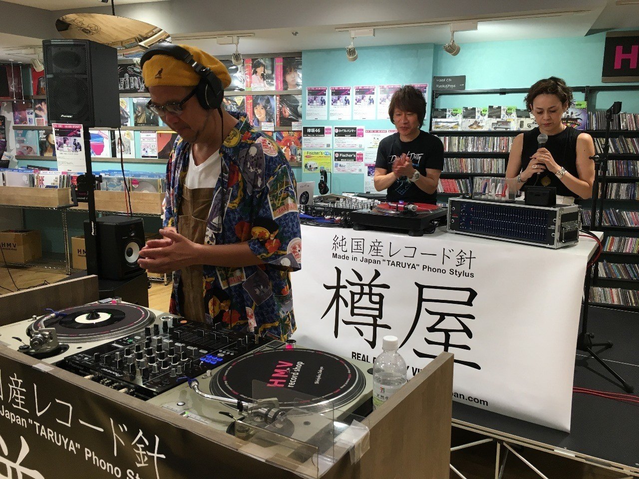 樽屋レコード針発売20周年！HMV record shop 4周年記念