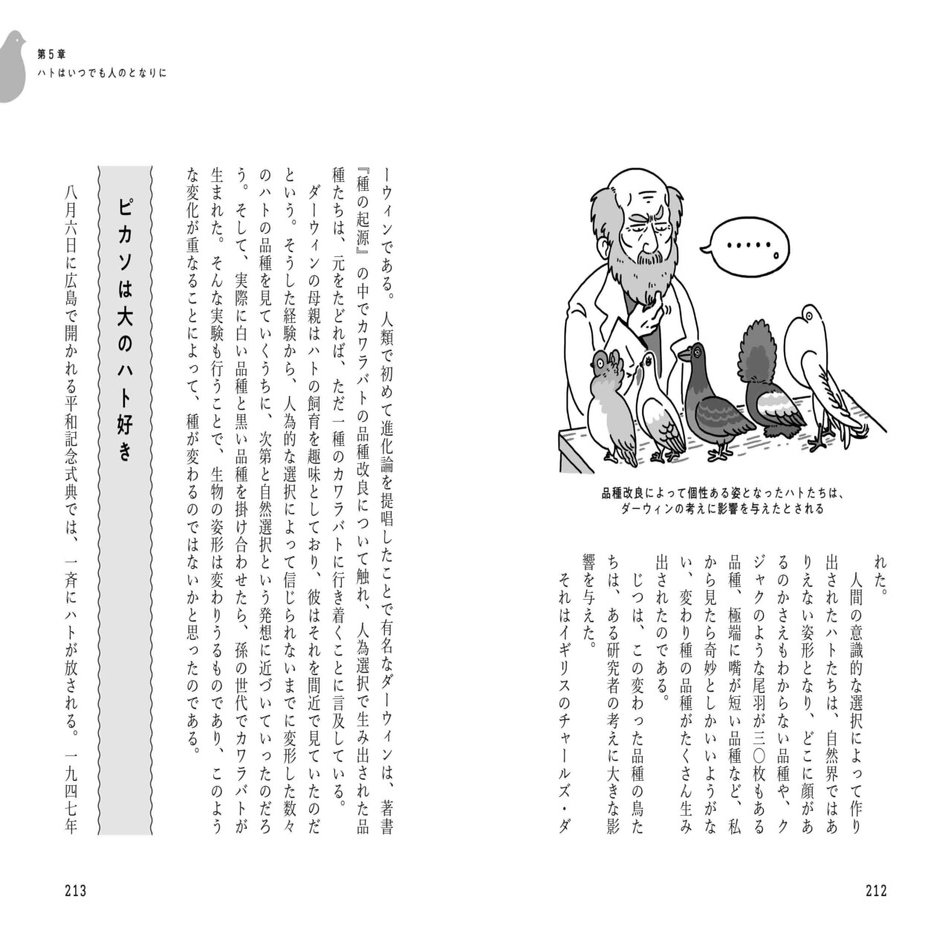 ハトは害鳥 それとも平和の使者 身近な鳥 ハト の謎に迫る ヤマケイの本 Note