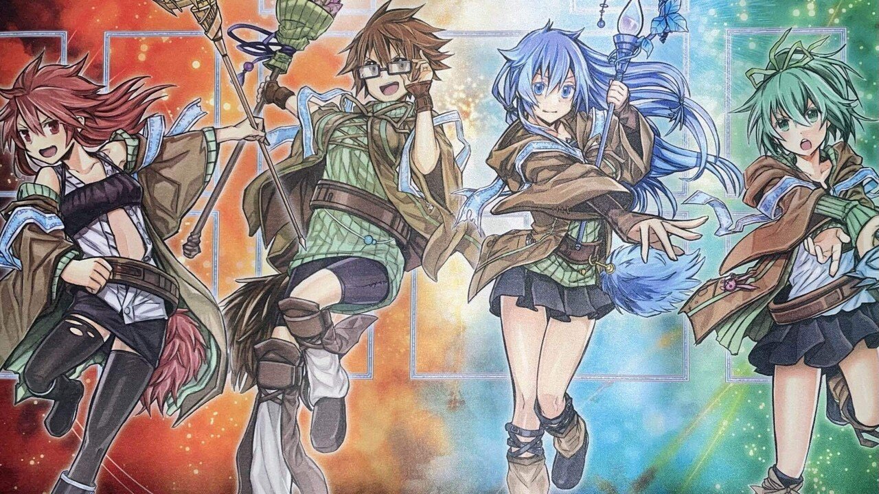 火霊使いヒータ 地霊使いアウス プレイマット 遊戯王 OCG