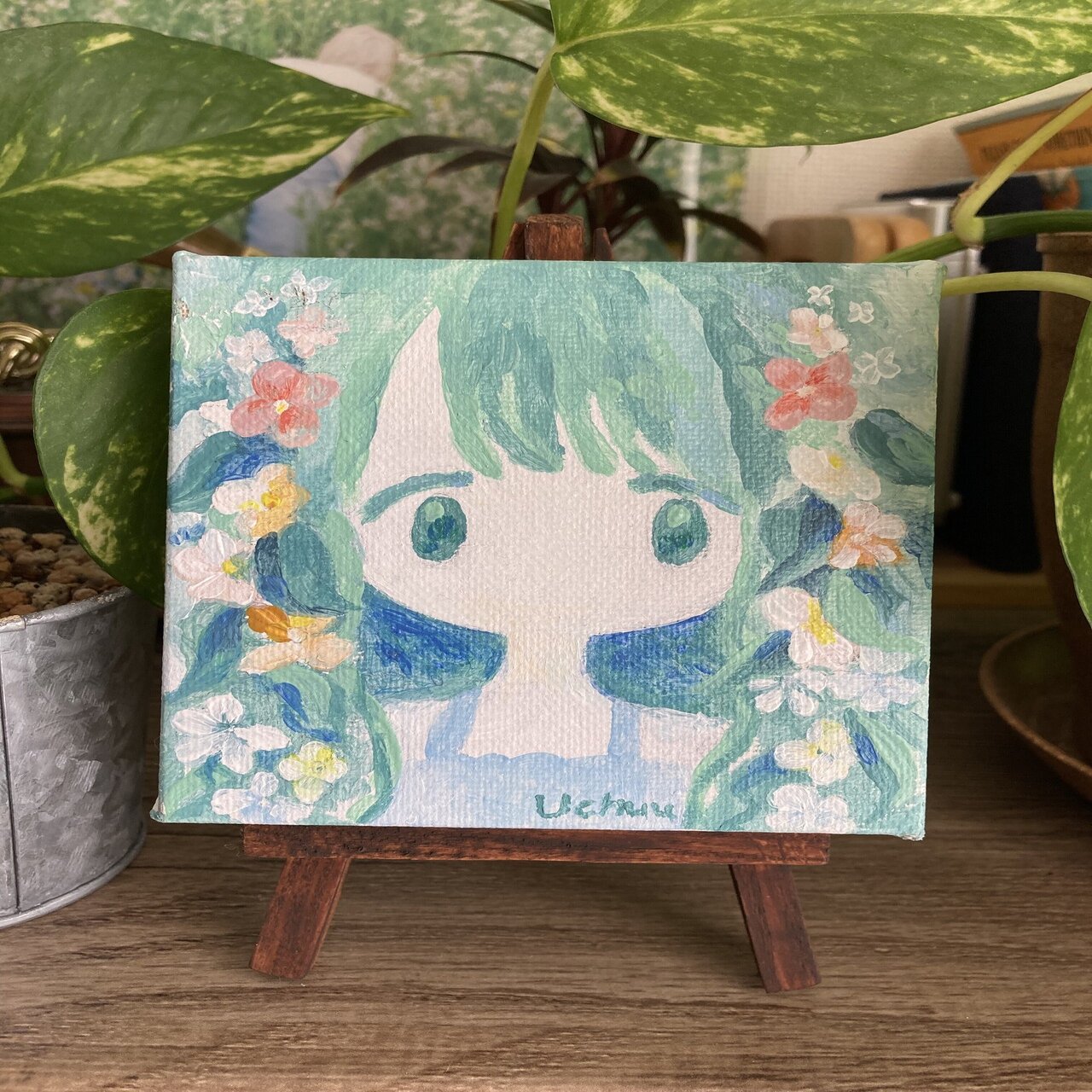 備忘録】アクリル画の保護にはバーニッシュがよい｜Uchuu