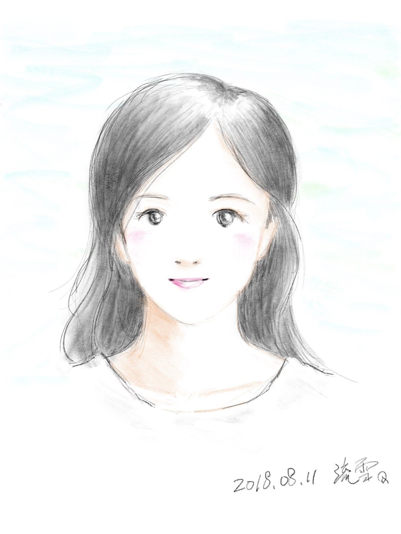 Ipad 第６世代 とapple Pencilでのお絵かき 流雪 Note