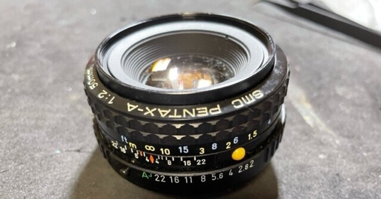 PENTAX SMC PENTAX-A 50mm F2 分解｜FWP_office