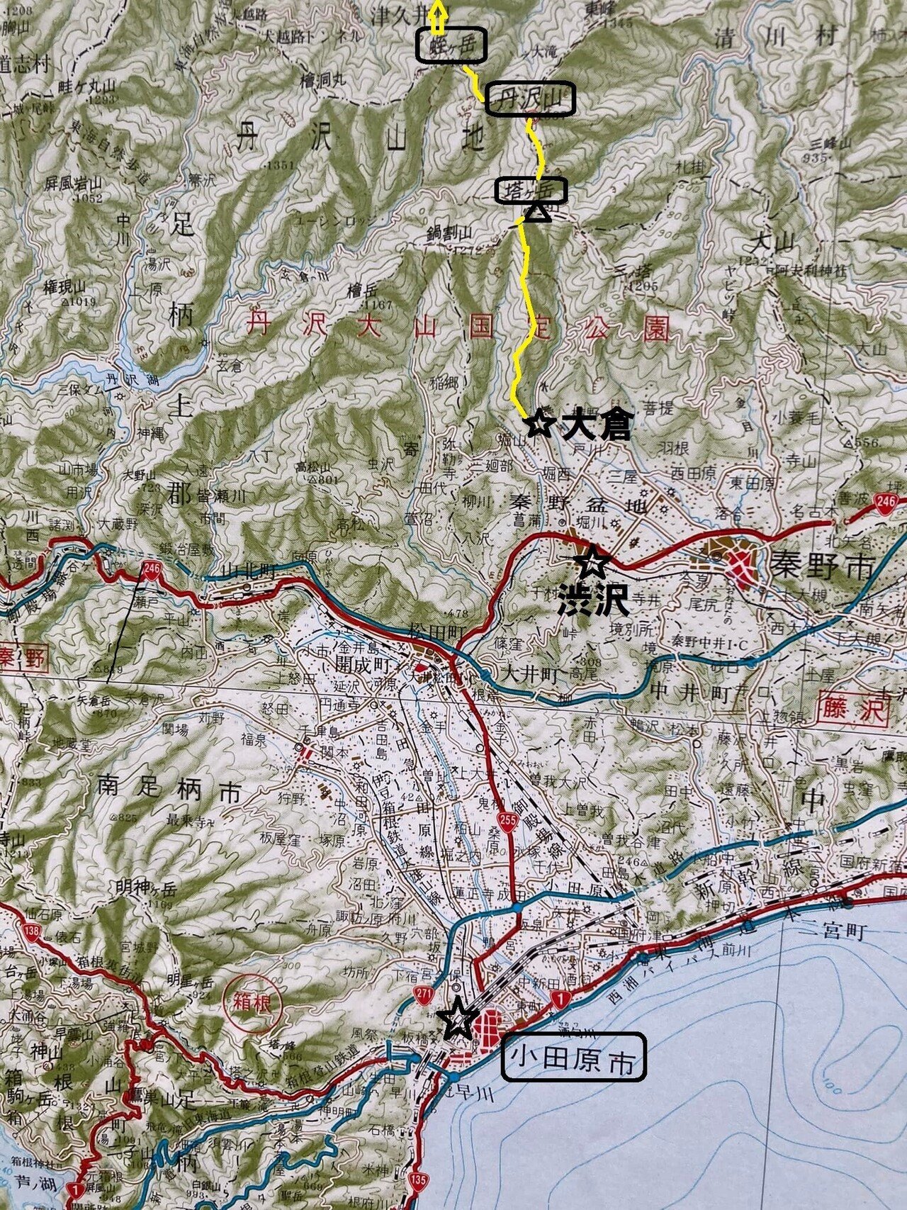 日本百名山inよっちゃん38座目丹沢山｜させぼ山酔倶楽部 よっちゃん