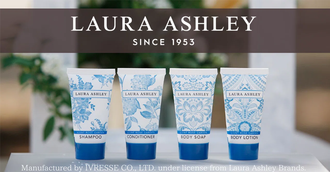 LAURA ASHLEY アメニティ 販売開始｜IVRESSE公式ホテルスタイルショップ