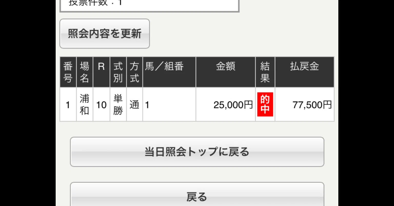 モーリス 2016年香港カップ 単勝 的中馬券 おまけ付き プログラム