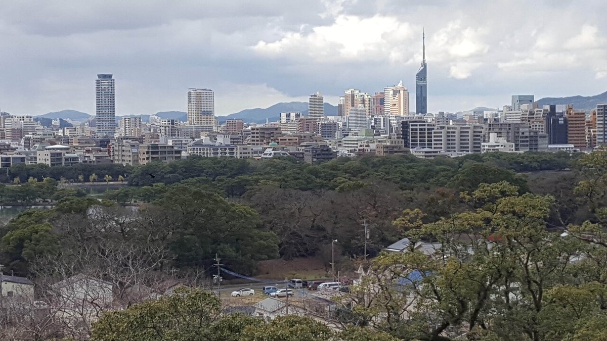 福岡城　天守台