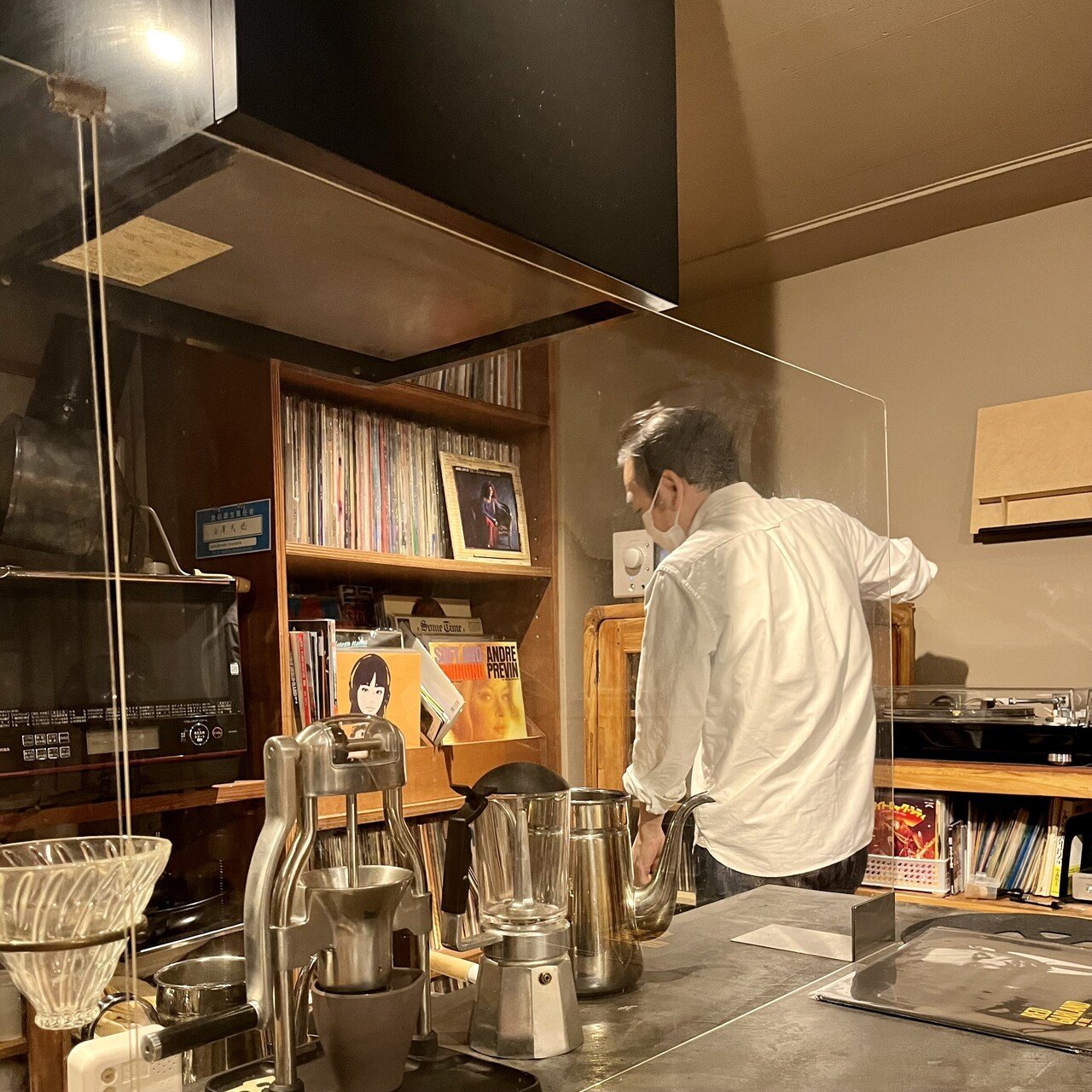 神保町カフェジャズ喫茶on A Slow Boat To でレコードと村上春樹 Ran Note