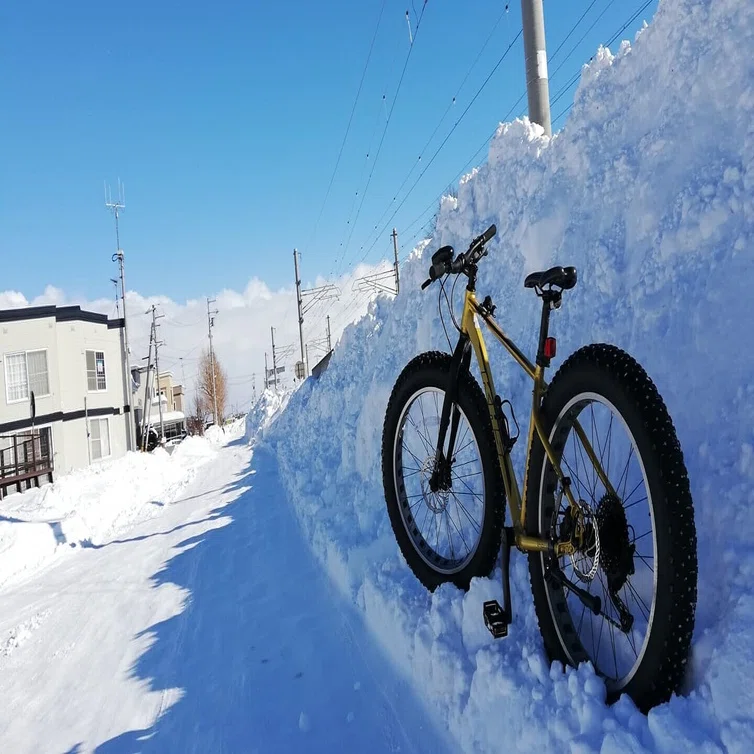 真冬の札幌で往復20キロのチャリ通勤を毎日続けてみた話（ファット 
