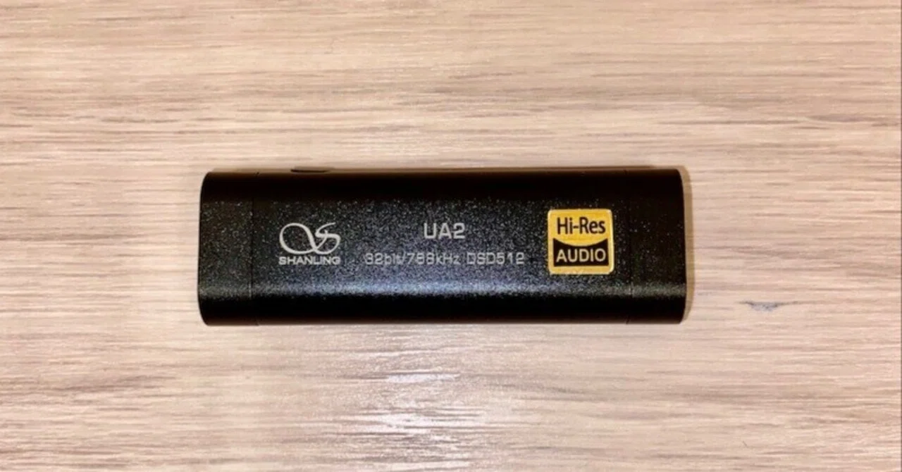 私のポータブル音楽環境（その1） SHANLING USB-DAC UA2｜りんぐす