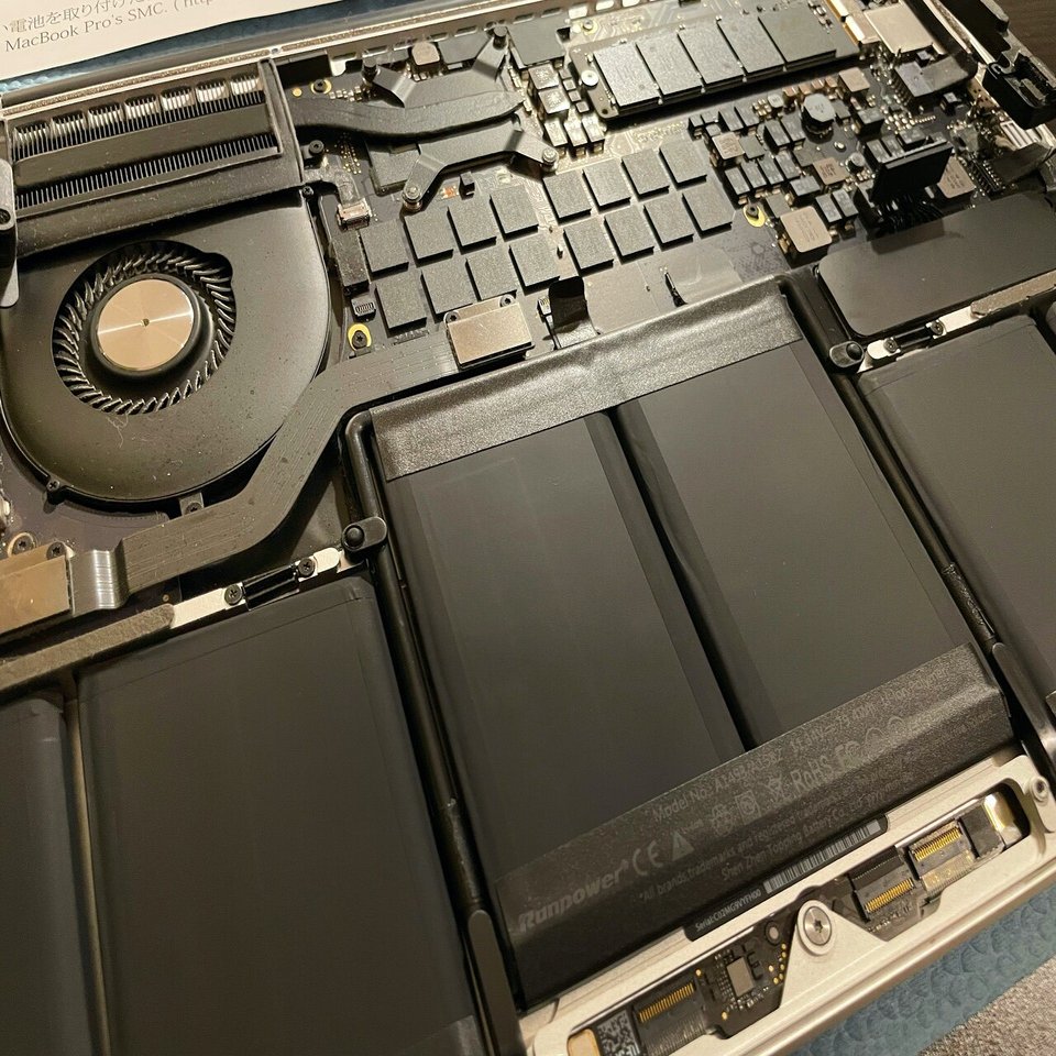 MacBook Pro Late 2013 バッテリー交換｜とんぼ