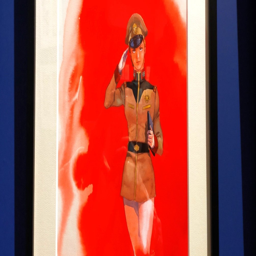 機動戦士ガンダム THE ORIGIN展 ③ マチルダとミハルに｜俵省太郎