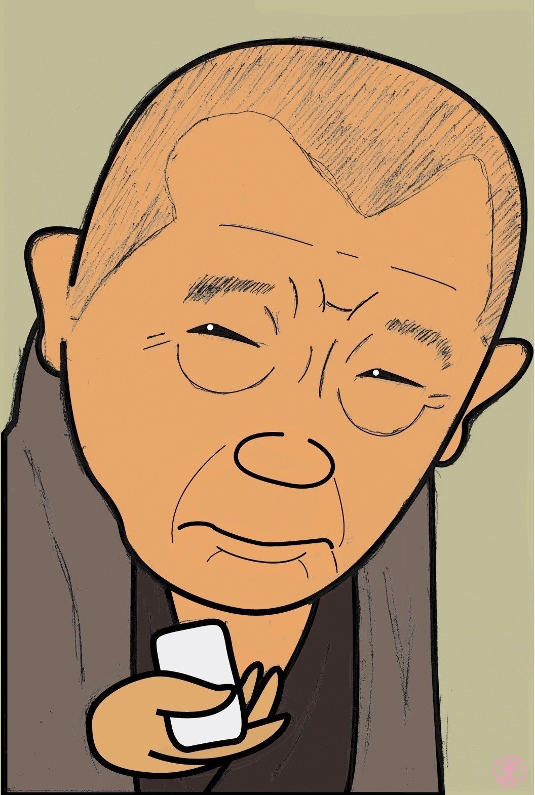 岩倉具視役の笑福亭鶴瓶 Roido Note