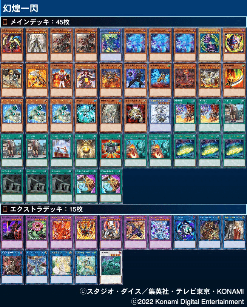 遊戯王デッキ紹介『幻煌一閃』｜らんどる