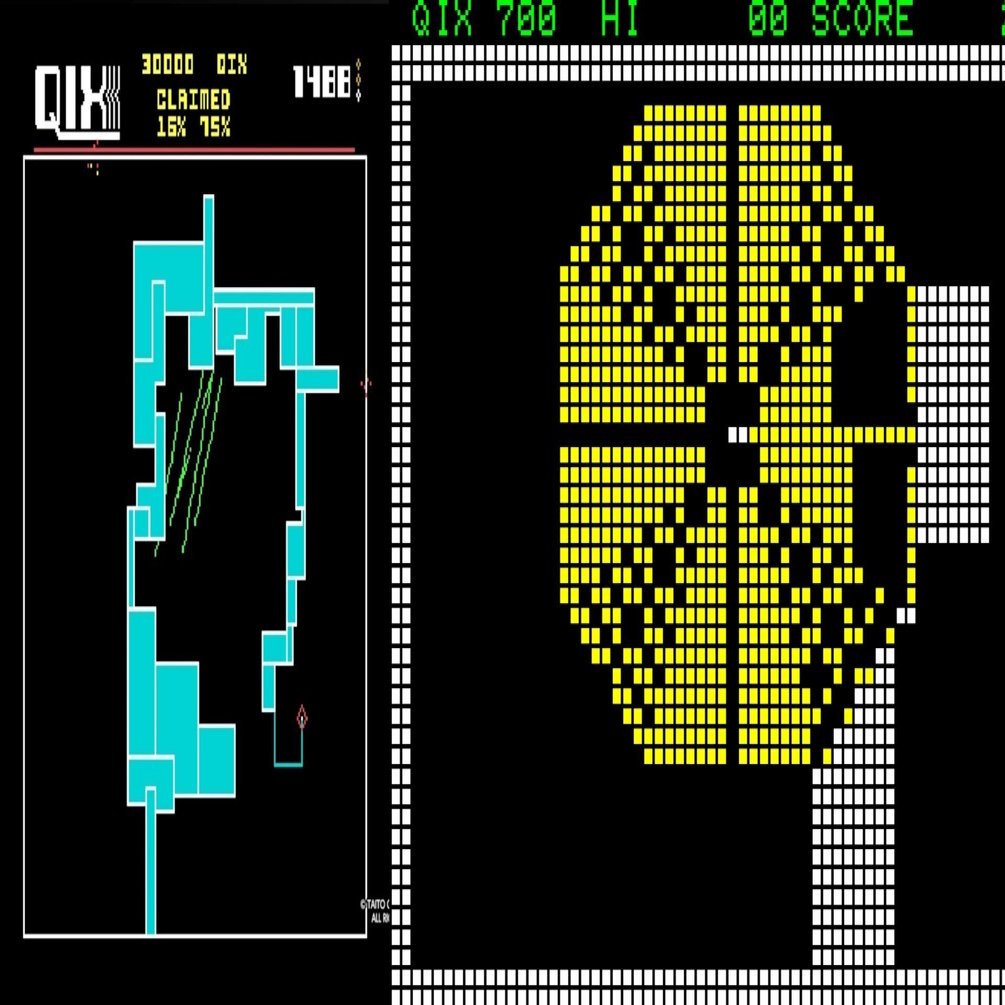 QIX』屈辱を晴らしたアケアカ版、驚異の移植MZ-700版｜つかさん