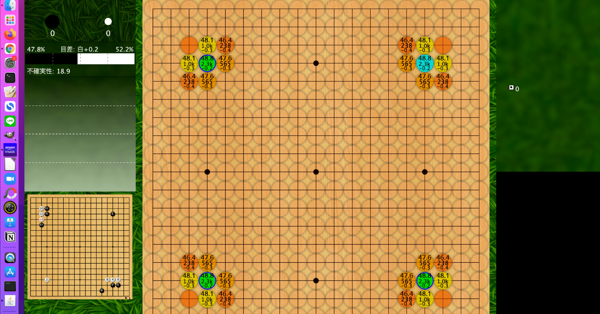 Mac で無料の囲碁AI (Lizzie + KataGo)を動かす方法｜政光順二