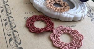 №141.143《ドイリーパターン》cuk ｜nanairo_tatting 読むレッスン