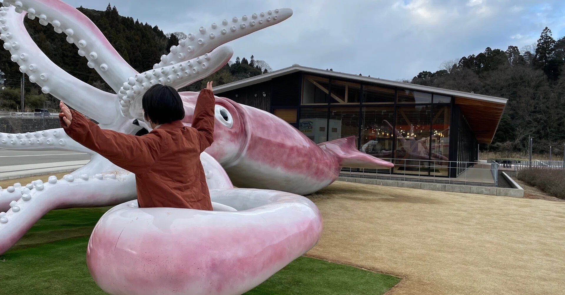 能登に現れた巨大イカ🦑｜Noriaki Kawanishi