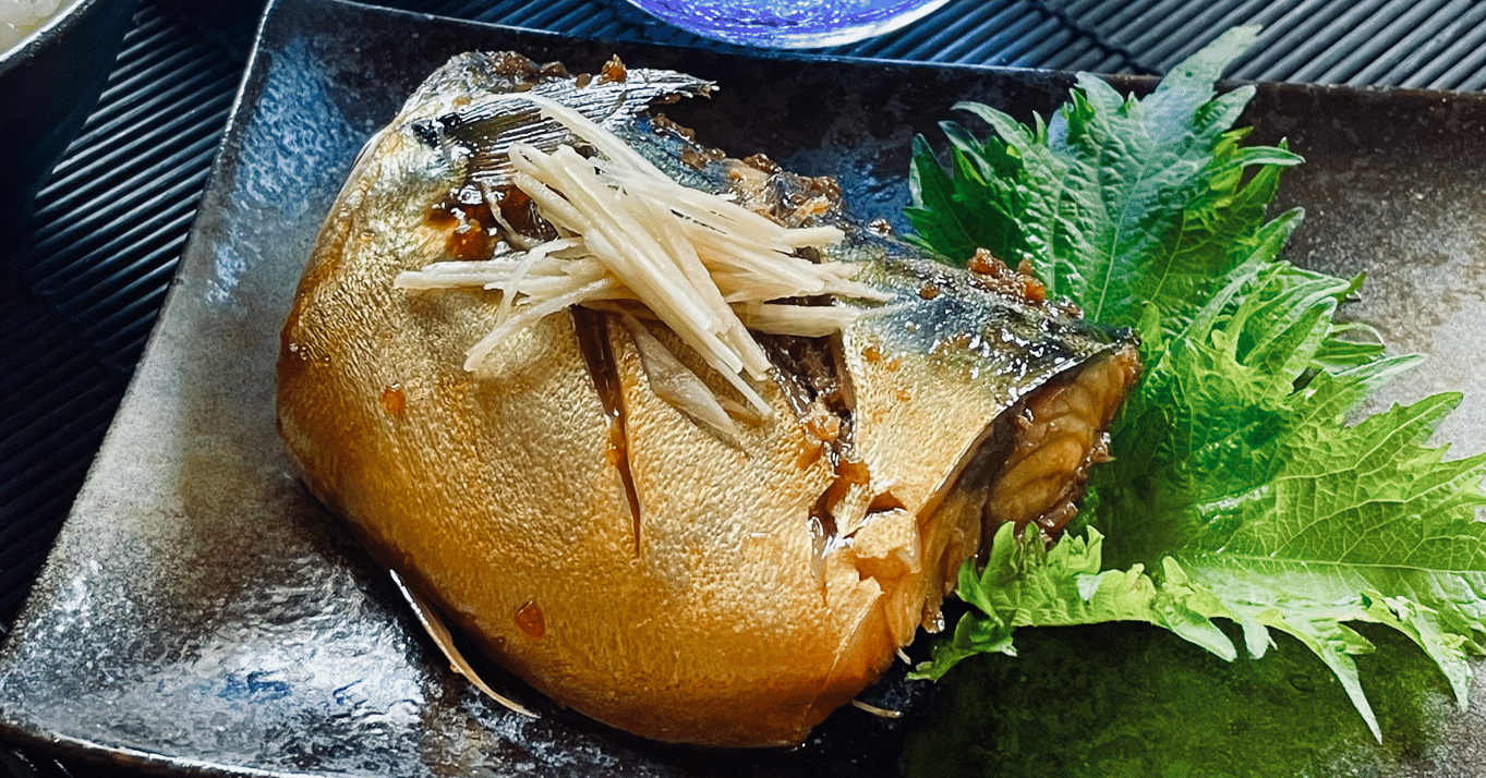 鳥取県の郷土料理 鯖のいり焼き As Note