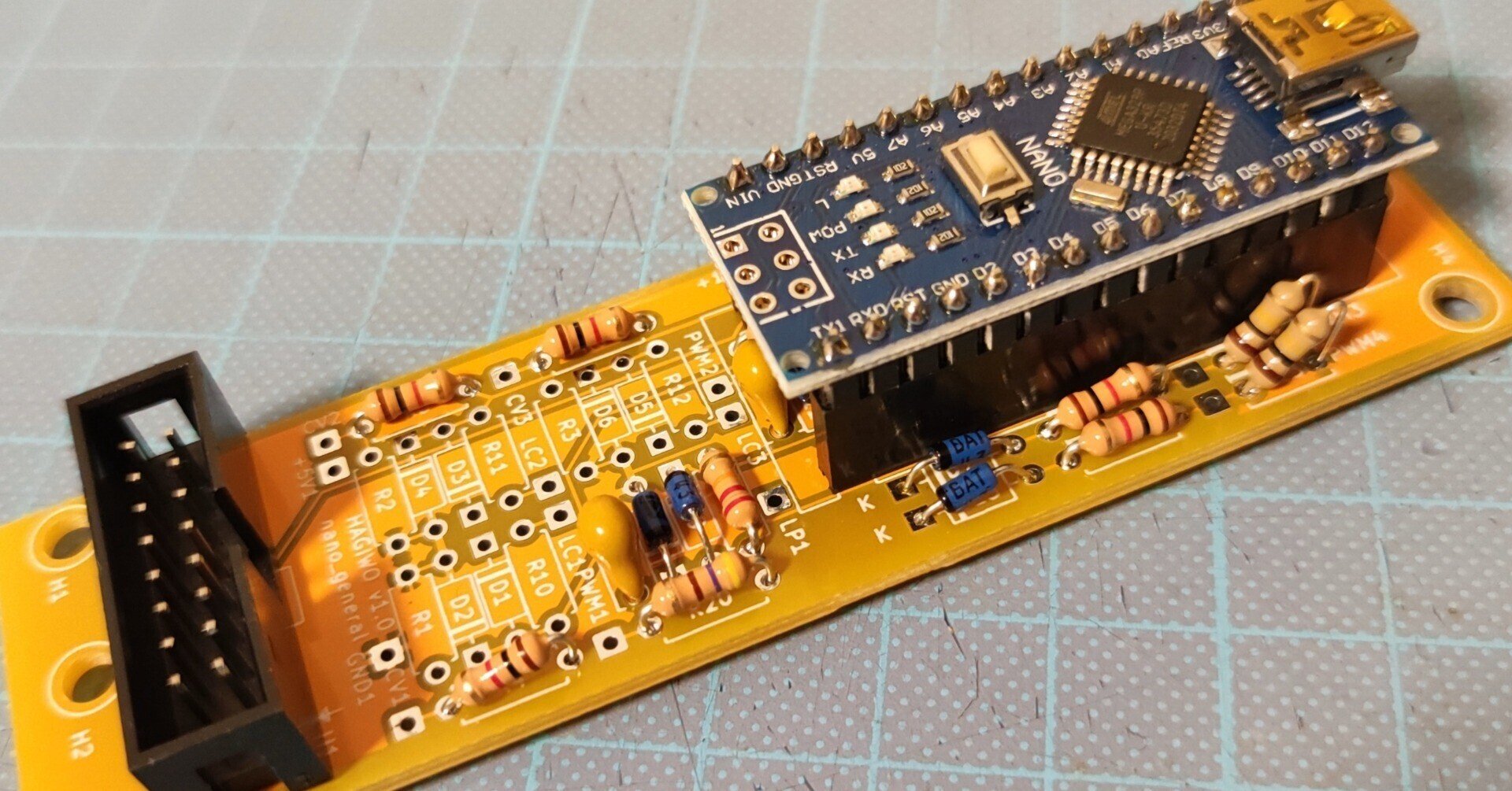 中トロページ② $8 Dual Envelope generator arduino based-DIY Eurorack Modular